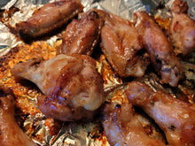 Wings of Desire: It's tamarind destiny - fruity, sweet n spicy, dark, drippin' n dippin' sauce.