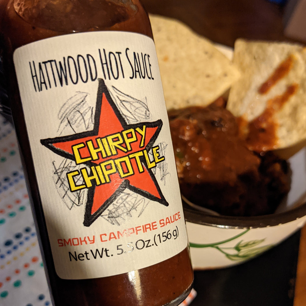 CHIRPY CHIPOTLE with Hot Smoked Ghost peppers
