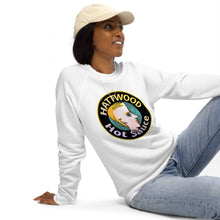 Hattwood Sweatshirt PopArt Logo Unisex organic raglan sweatshirt